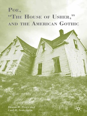 cover image of Poe, "The House of Usher," and the American Gothic